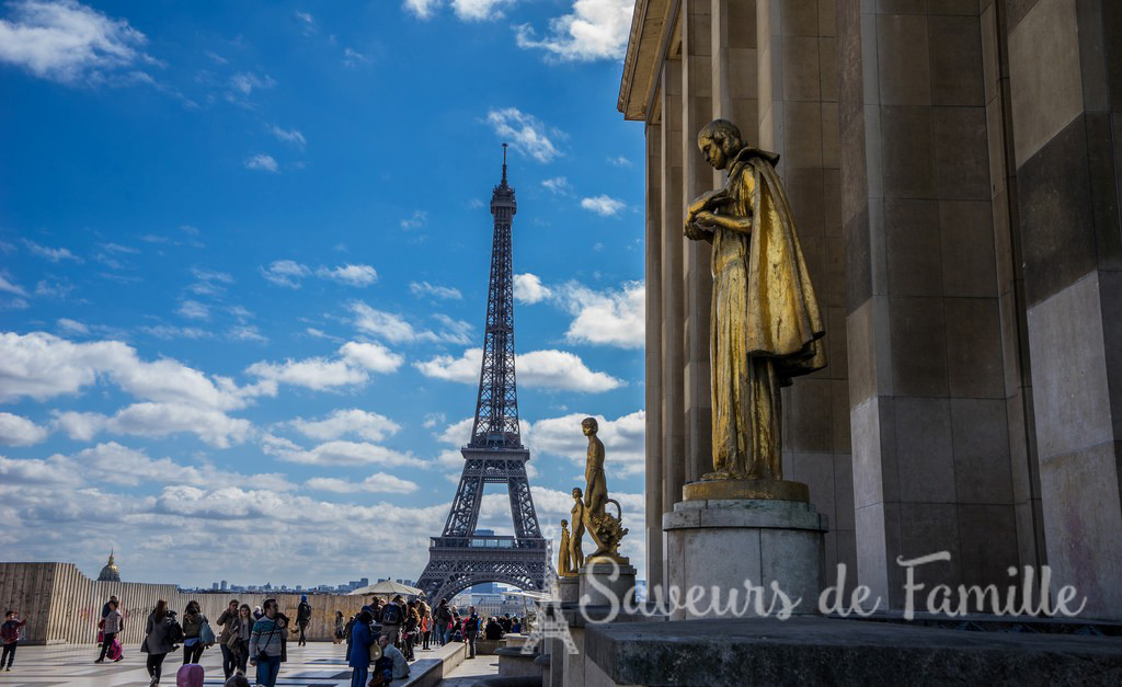 Image of the Tour Eiffel from Place Trocadero