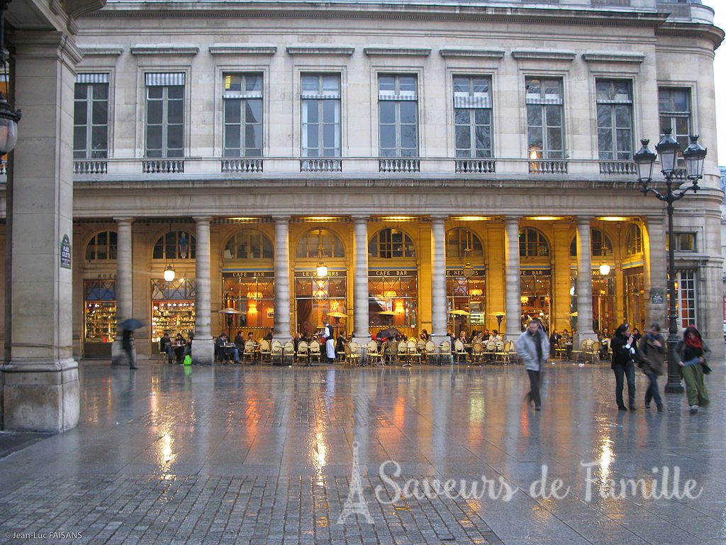 Café Bar Le Nemours at the Palais Royal