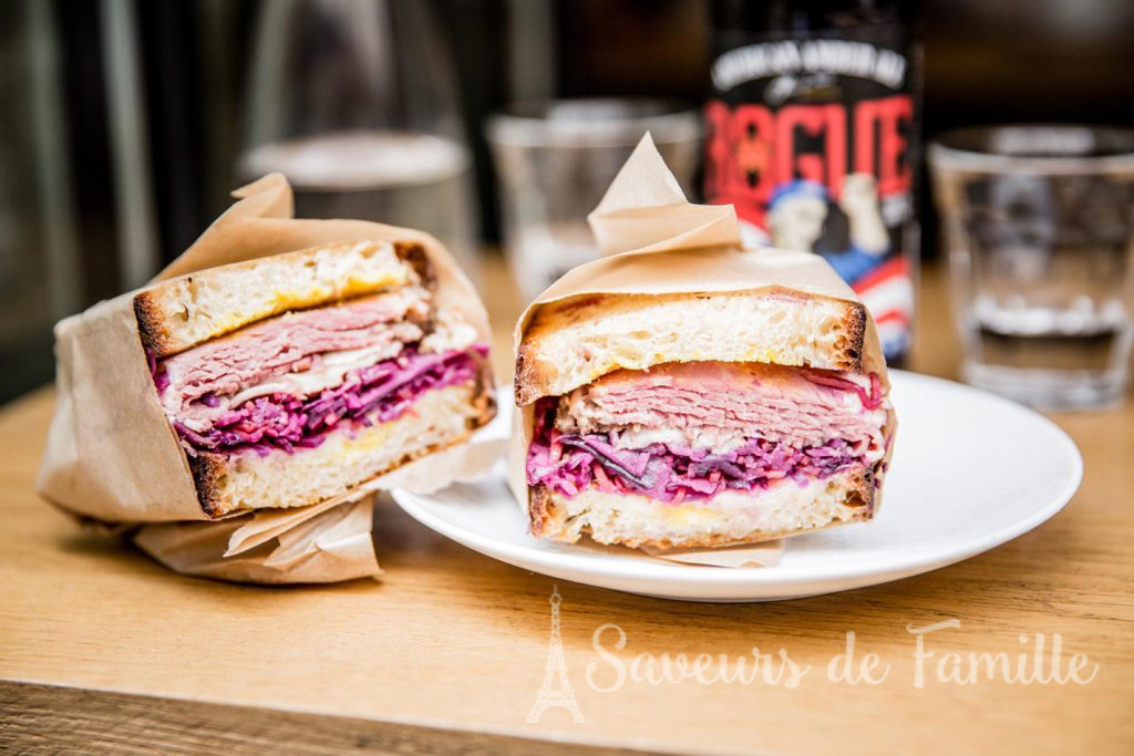 Sandwiches served at the Frenchie to Go deli